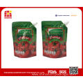 Chilli Sauce Packaging Spouted Stand Up Pouch